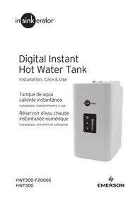 Notice InSinkErator HWT300 Distributeur d'eau