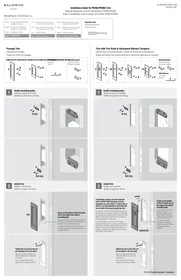 Notice Baldwin PD006033KC Serrure