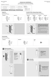 Notice Baldwin PD005102 Quincaillerie de porte