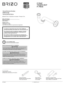 Notice Brizo BT031141 Plomberie