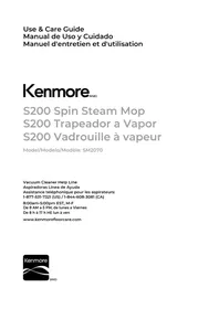 Notice KENMORE SM2070 Balai vapeur