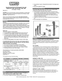 Notice NightStick NSR2382 Lampe