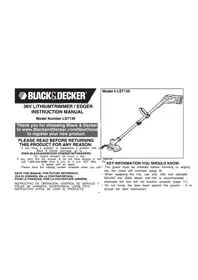 BLACK &amp; DECKER LST136 - Débroussailleuse
