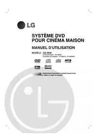 Notice LG DA5630A Enceinte bluetooth
