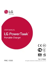 Notice LG POWERTANK PMC1000 Batterie portable