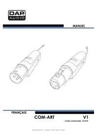 Notice DAP-Audio COMART Microphone