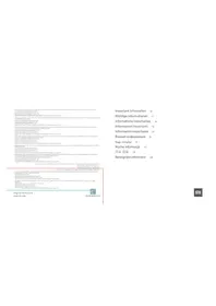 Notice Xiaomi MI ELECTRIC SCOOTER 1S Scooter