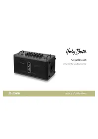 Notice Harley Benton STREETBOX60 Enceinte audio