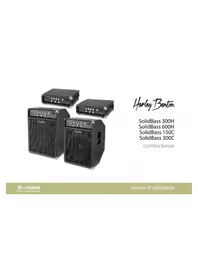 Notice Harley Benton SOLIDBASS 300H Ampli de basses