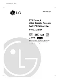 Notice LG V1810MZ Combi DVD video