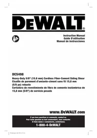 DCS498 DEWALT