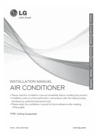 Notice LG MULTI V URNU48GVLA2 Водяной насос