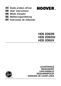 Notice HOOVER DYNAMIC MEGA HDS 2D62B Máquinas de lavar loiça