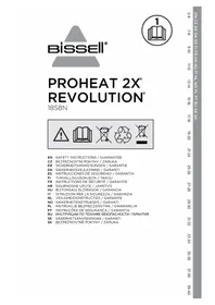 Notice BISSELL PROHEAT 2X REVOLUTION Aspirateur