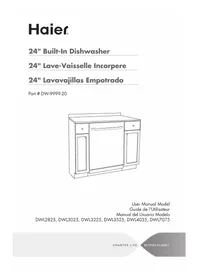 HAIER DWL2825DDWW - Dishwasher
