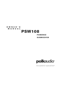 POLK PSW108 - Caisson de basses