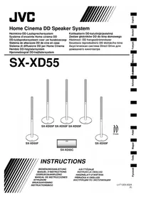 Notice JVC SXXD55 Lautsprecher