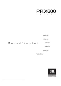 Notice JBL PRX618S Subwoofer