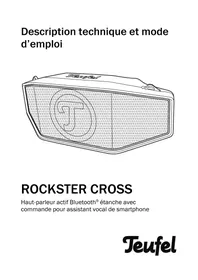 Notice Teufel ROCKSTER CROSS Haut-parleur