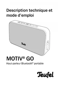 Notice Teufel MOTIV GO Haut-parleur