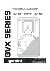 GEMINI GVX12P - Haut-parleur