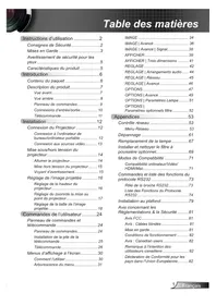 Notice INFOCUS IN2138HD Projecteur