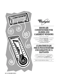 Notice WHIRLPOOL ACS082PP Climatiseur