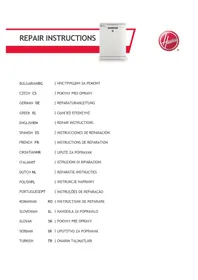 Notice HOOVER HDISH 500 HF 6E3DFA80 Lavavajillas