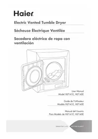 Notice HAIER HLP141E Tumble drier