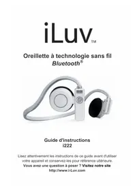 Notice ILUV I222 Casque
