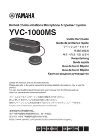 Notice YAMAHA YVC1000MS Téléphone