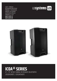 Notice LD Systems ICOA 15 A BT 扬声器