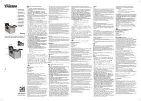 Notice TRISTAR FR6875SBK Friteuse