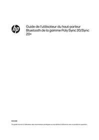 Notice PLANTRONICS SYNC 20 Microphone