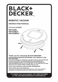 BLACK &amp; DECKER HRV425BLP - Hand vacuum cleaner