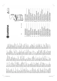 Notice GARDENA 12L 11140 Nettoyeur haute pressio
