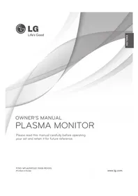 Notice LG 60PJ101C 显示器