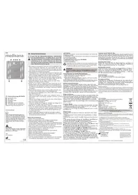 Notice MEDISANA BS 550 CONNECT Balance