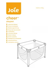 Notice Joie CHEER Lit bébé