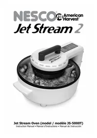 Notice Nesco JET STREAM 2 JS5000T Oven