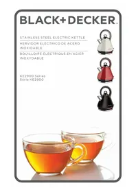 Notice BLACK & DECKER KE2900 Kettle