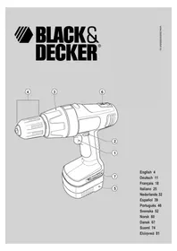 Notice BLACK & DECKER PS122 τρυπάνι