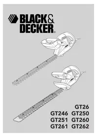 BLACK &amp; DECKER GT262 - Hekksakser