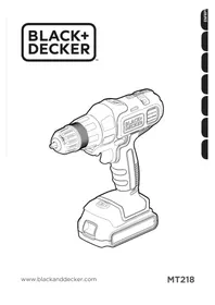 Notice BLACK & DECKER MT218 Multitools