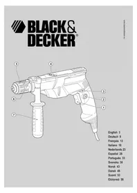 Notice BLACK & DECKER KR702 Hammer