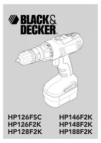 Notice BLACK & DECKER HP126FS Boremaskin