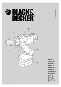 Notice BLACK & DECKER HP128F3 τρυπάνι