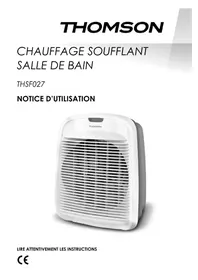 Notice THOMSON THSF027 Heating