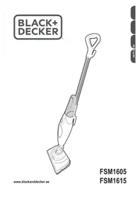 Notice BLACK & DECKER FSM1605 Nettoyeur vapeur