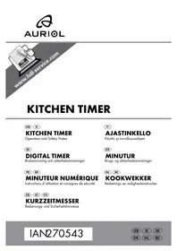 Notice AURIOL IAN 270543 Andra köksapparater